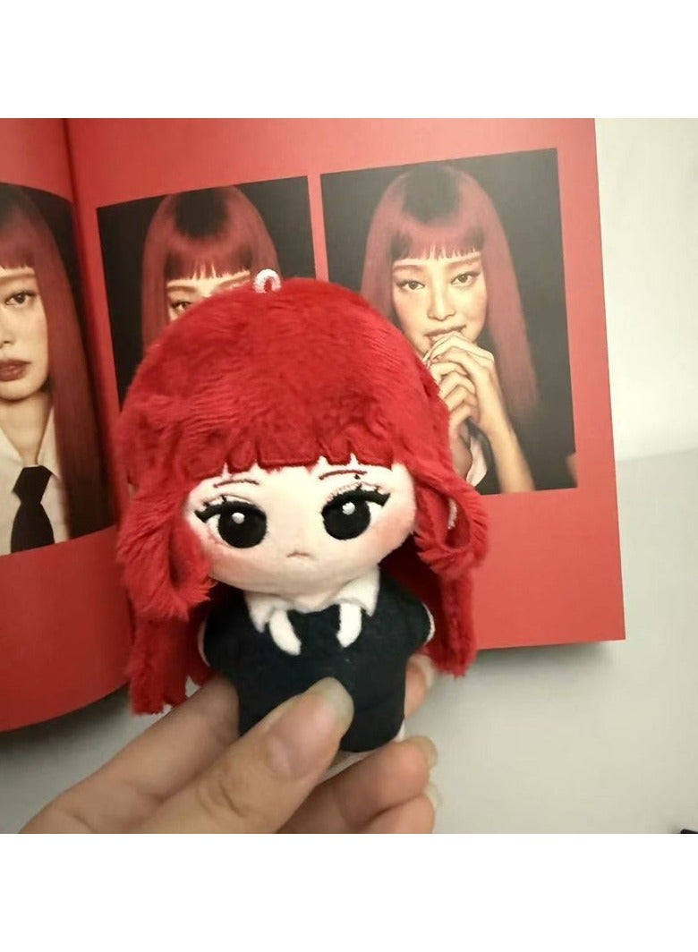JENNIE 10cm Cotton Doll Cute Plush Toy Kpop Star Character Stuffed Doll Fans Gift - Image 1