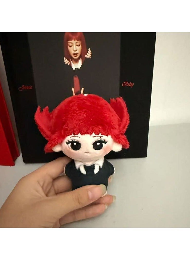 JENNIE 10cm Cotton Doll Cute Plush Toy Kpop Star Character Stuffed Doll Fans Gift - Image 4