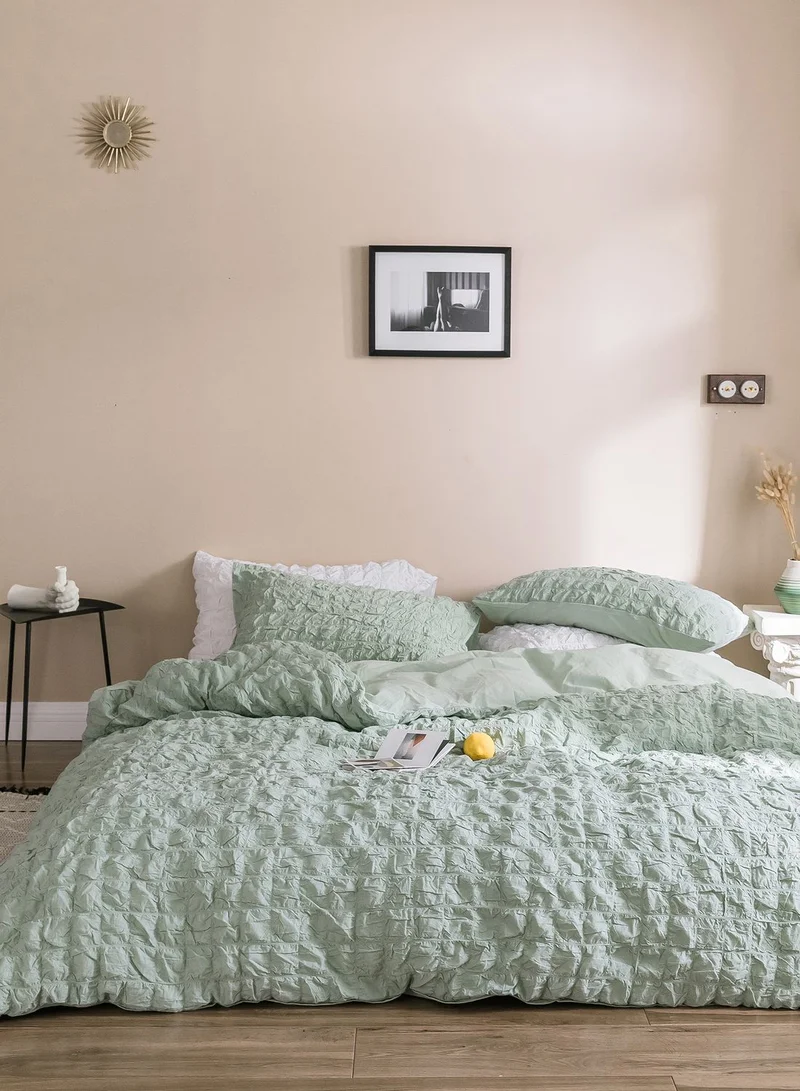 Noire Edit Quilted Bed Sheet Set - King