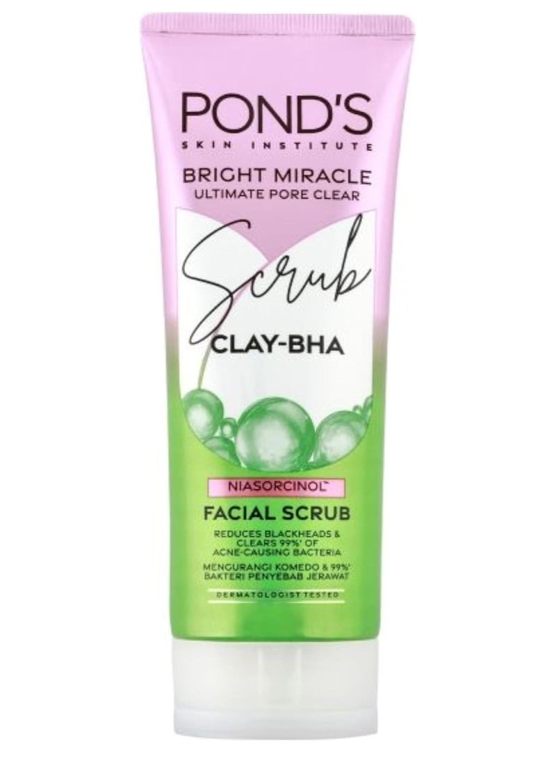 Pond's Bright Miracle Ultimate Pore Clear Facial Scrub 100 g