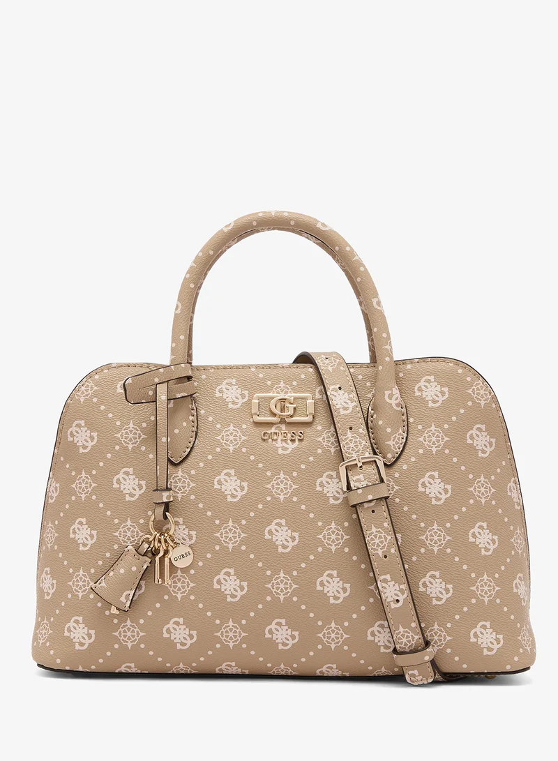 Emelie Logo Satchel Bag