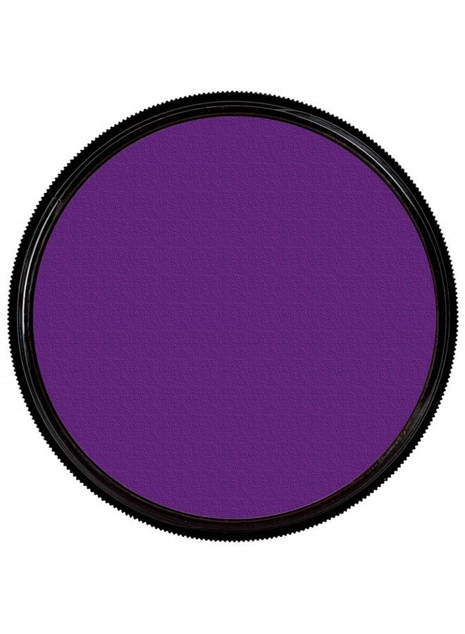 mehron Makeup StarBlend Cake Makeup | Wet/Dry Pressed Powder Face Makeup | Powder Foundation | Purple Face Paint & Body Paint 2 oz (56g)