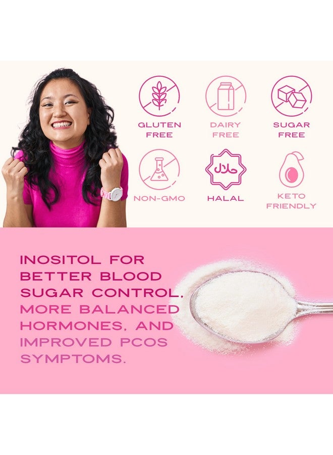 Generic VITA-PCOS OvaSupport Supplement - Myo-Inositol & D-Chiro Inositol Supplement for Women - Inositol Powder for Women - 40:1 Ratio Myo 2000mg & D-Chiro 50mg Powder - 13.02 oz - 90 Day Supply  - Image 4