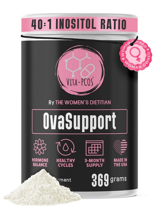 Generic VITA-PCOS OvaSupport Supplement - Myo-Inositol & D-Chiro Inositol Supplement for Women - Inositol Powder for Women - 40:1 Ratio Myo 2000mg & D-Chiro 50mg Powder - 13.02 oz - 90 Day Supply  - Image 1