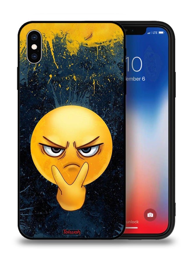 Tolwak Apple iPhone XS Protective Case Look At Me - Image 1
