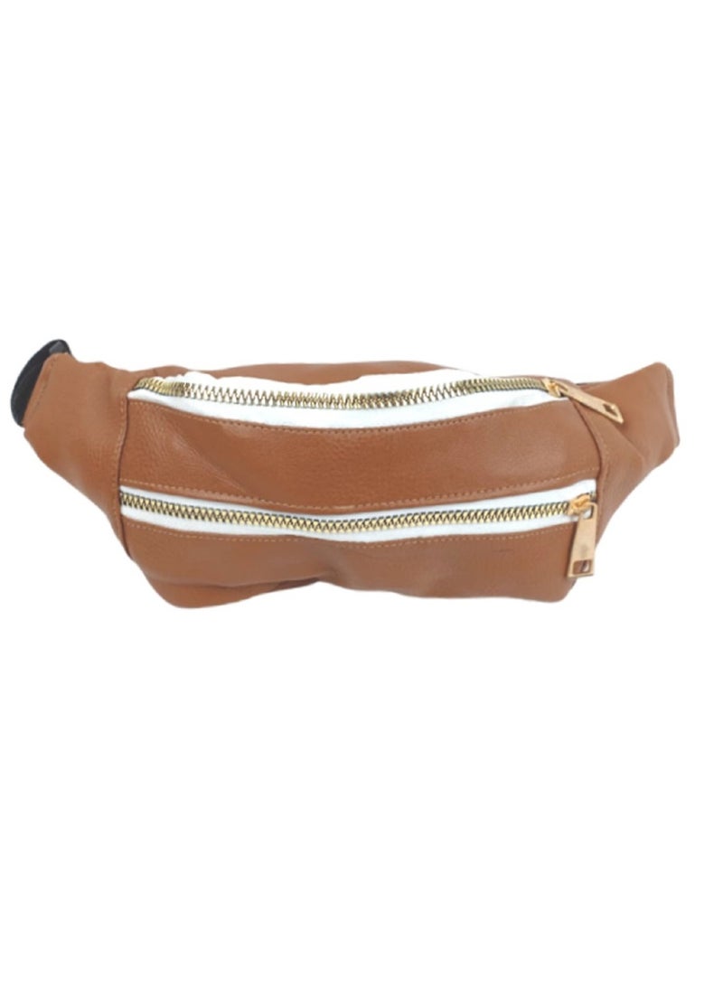 Waist Bag Brown Leather