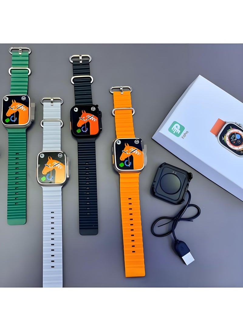 Smart Watch Bluetooth Phone Heart Rate Remote Control Photographing Multiple Sports Modes Watch Green - Image 4