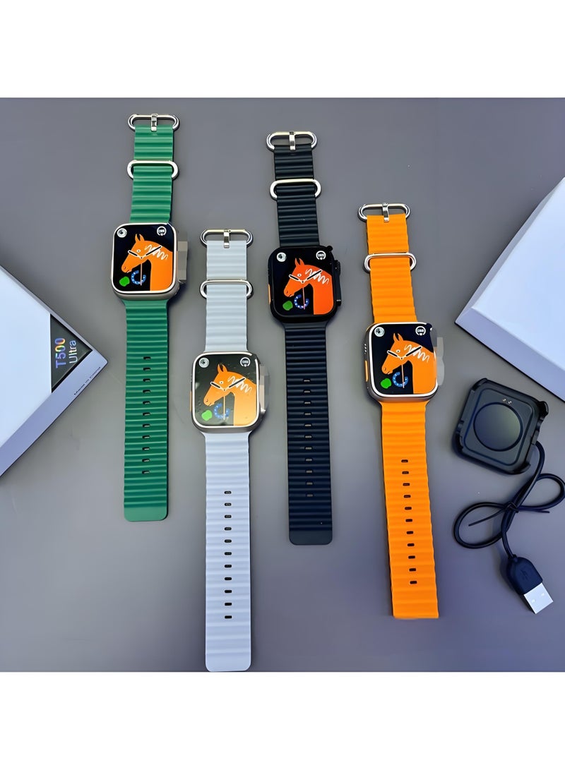 Smart Watch Bluetooth Phone Heart Rate Remote Control Photographing Multiple Sports Modes Watch Green - Image 5