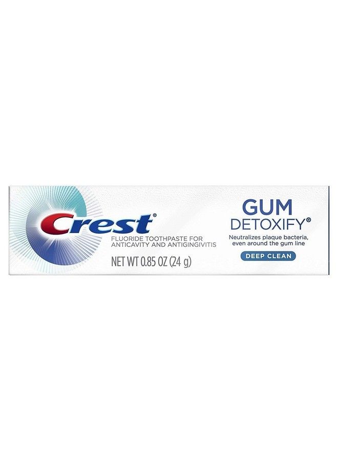 Crest Gum Detoxify Toothpaste Deep Clean Travel Size 0.85 Ounce (Pack Of 36) - Image 4