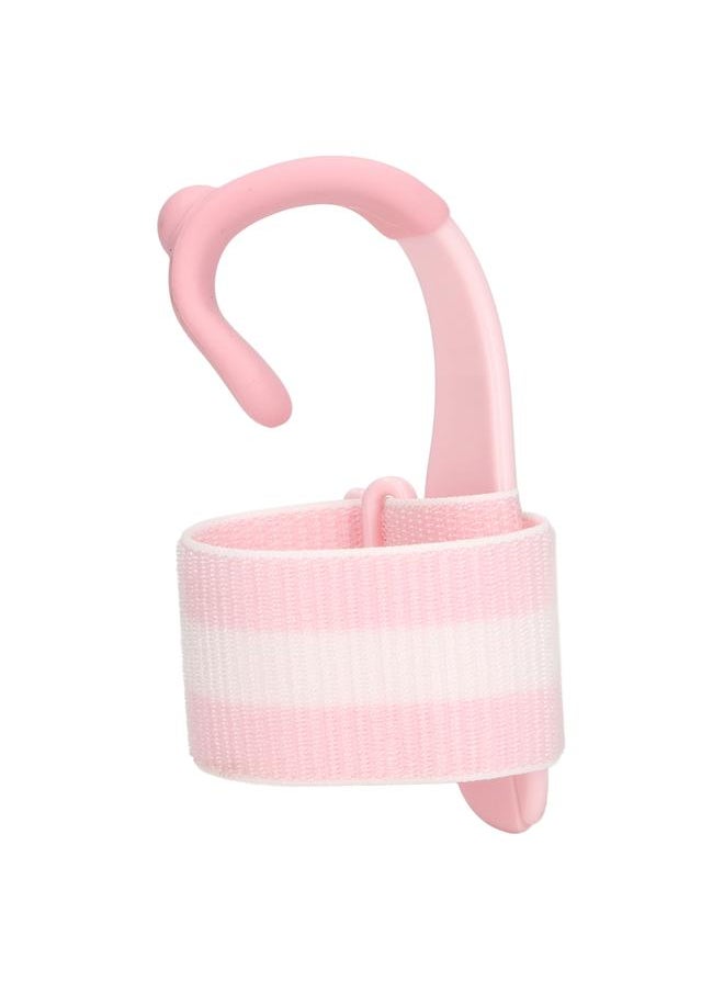 Thoraya - Pen Hold Corrector Ergonomic Design Pen Grip Wrist Brace Writing Posture Corrector Tool for Students Pink - Image 1