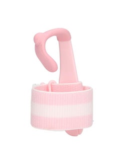 Pen Hold Corrector Ergonomic Design Pen Grip Wrist Brace Writing Posture Corrector Tool for Students Pink