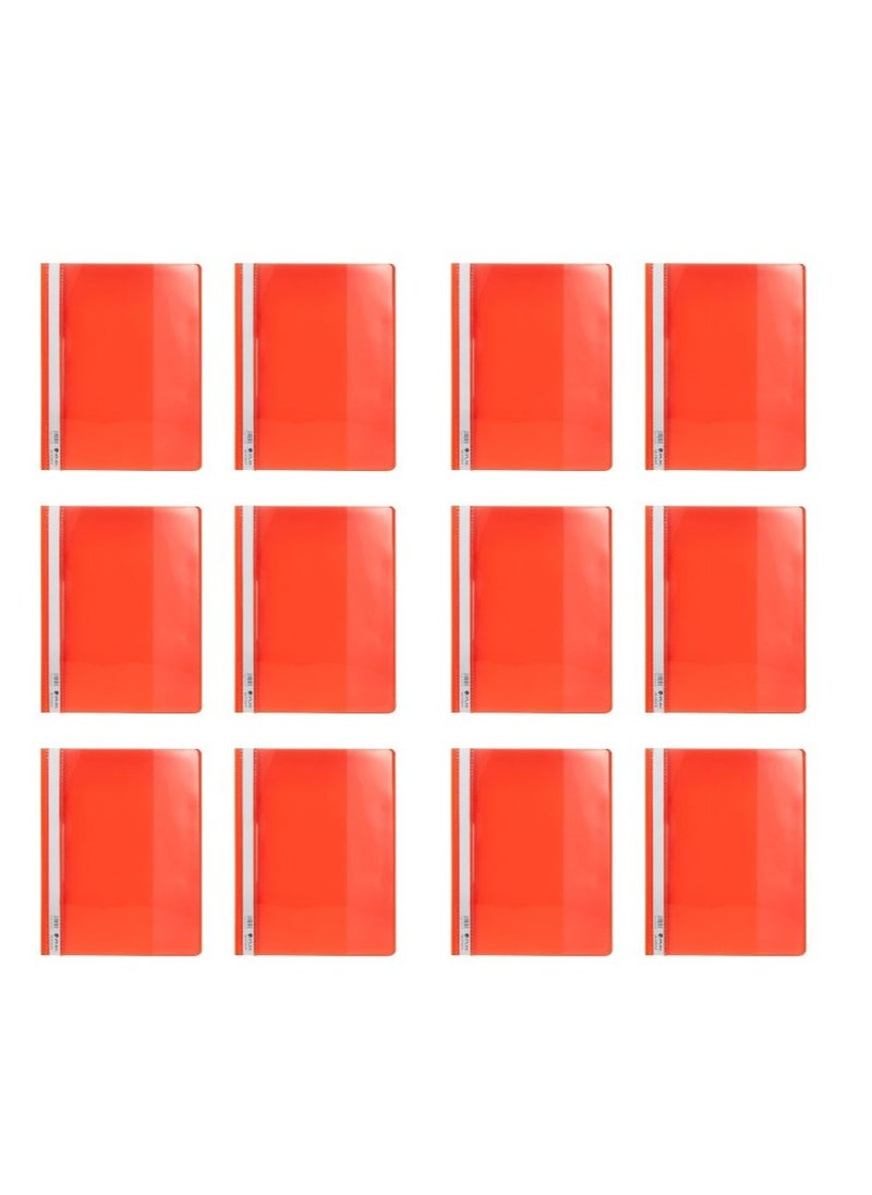 ATLAS - 12-Pieces Project File Red Color - Image 1