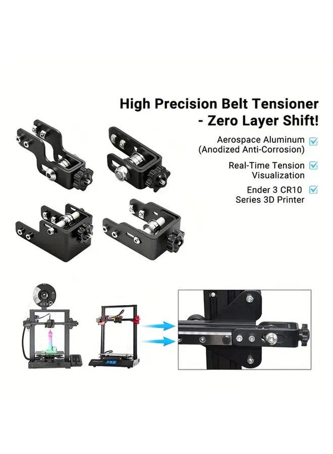 Ender 3 CR10 سلسلة طابعة ثلاثية الأبعاد مشد الحزام 4040 Y 2020 X محور ترقية ملحق - Image 1