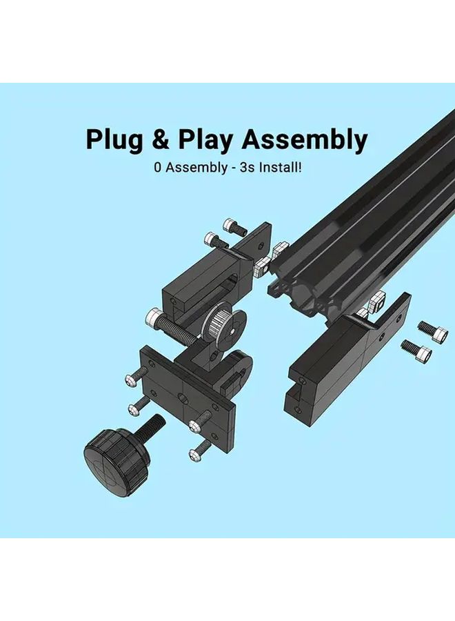 Ender 3 CR10 سلسلة طابعة ثلاثية الأبعاد مشد الحزام 4040 Y 2020 X محور ترقية ملحق - Image 5