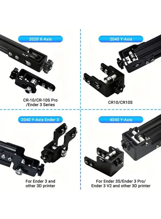 Ender 3 CR10 سلسلة طابعة ثلاثية الأبعاد مشد الحزام 4040 Y 2020 X محور ترقية ملحق - Image 3