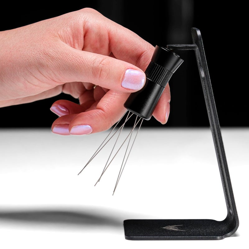KNODOS WDT Tool Espresso Stirrer Distrubution Tool Adjustable Coffee Needle Distributor 0.25mm & 0.4mm / Premium Espresso Machine Accessories for Puck Prep (Model A) - Image 1