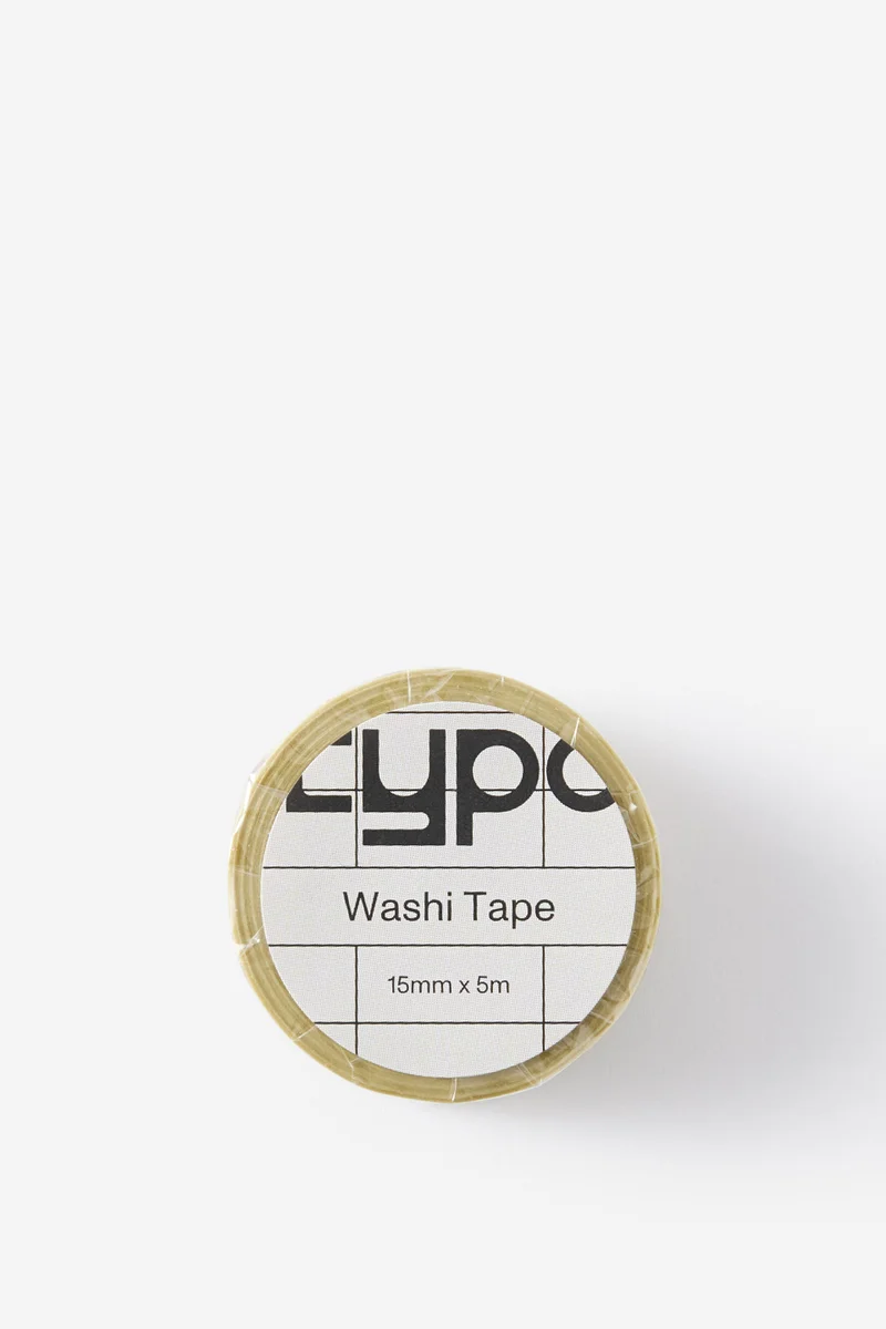 Typo Washi Tape 15Mm