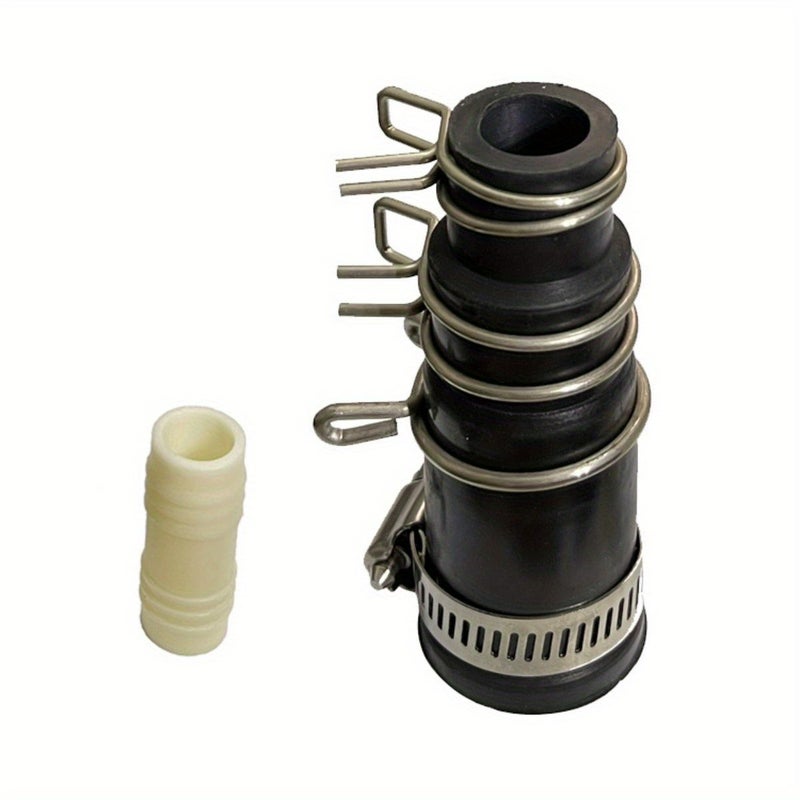 1 Set Dishwasher Connector Garbage Disposal Machine Drain Connector Hose Clamp Packed In A Single Polybag - Image 3