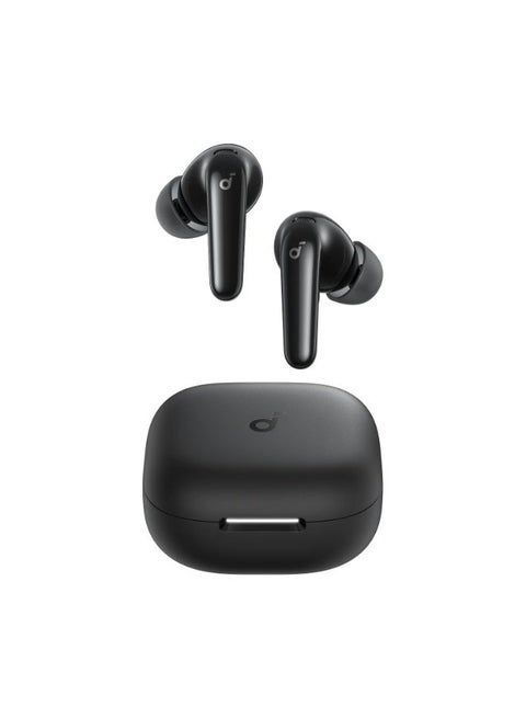 R60i NC, 6-Mics, Real-Time (ANC) Adaptive Noise Cancelling, Hi-Res Sound, Wireless Bluetooth Earbuds, Translation Earbuds, 50H Playtime Black