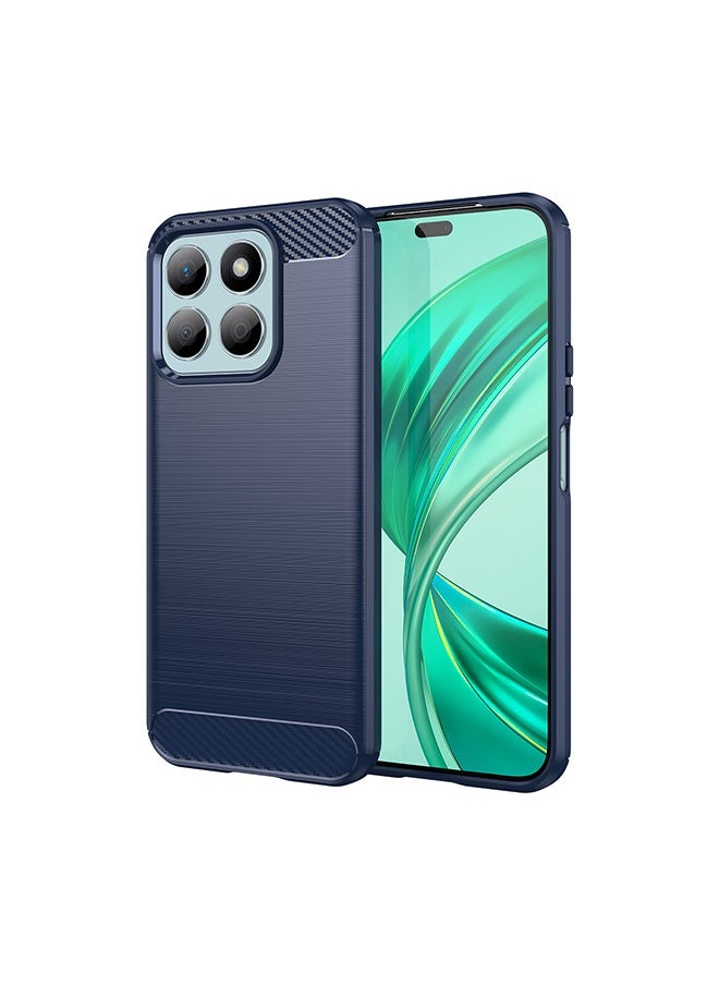 X-level - HONOR X8b 4G Case Cover with Carbon Fiber Shockproof Rugged Shell Anti-Scratch Easy Install Anti-Scratch Soft TPU Comfortable Touch Back Cover Protective Accessory for HONOR X8b - Image 1