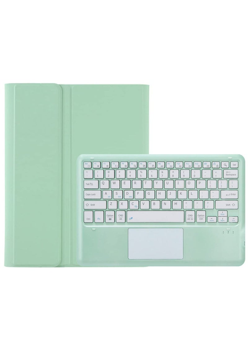 Generic - Keyboard Cover Case for Samsung Galaxy Tab S8 Plus / S7Plus/ S7FE, 12.4inch Wireless Bluetooth Keyboard, Touch Pad , with Pen Slot - Image 1