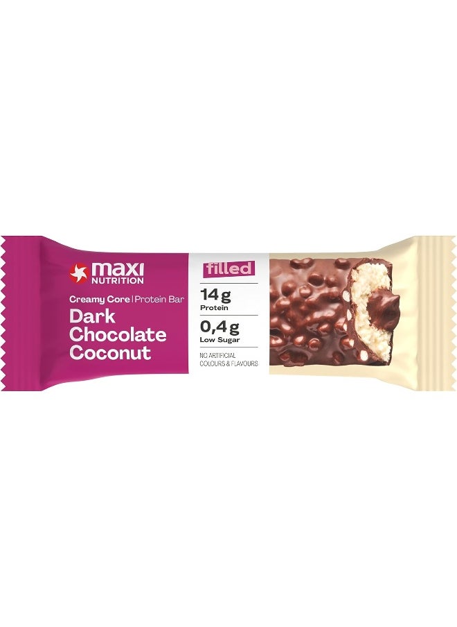 Maxi Nutrition Dark Chocolate And Coconut Creamy Core Protein Bar  - Image 2