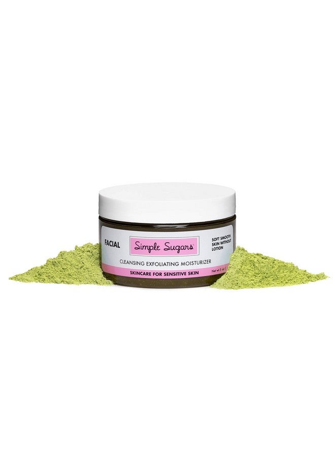 simple sugars Facial Best Sellers Bundle Allnatural Skincare For Sensitive Skin For Eczema Psoriasis Rosacea Dry Skin Combination Skin Green Tea Strawberry Vitamin C - Image 2