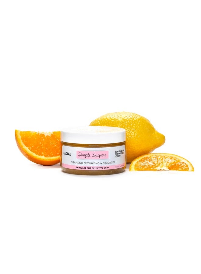 simple sugars Facial Best Sellers Bundle Allnatural Skincare For Sensitive Skin For Eczema Psoriasis Rosacea Dry Skin Combination Skin Green Tea Strawberry Vitamin C - Image 4