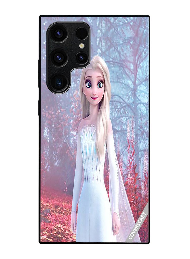 Protective Case Cover For Samsung Galaxy S23 Ultra Frozen Elsa Design Multicolour