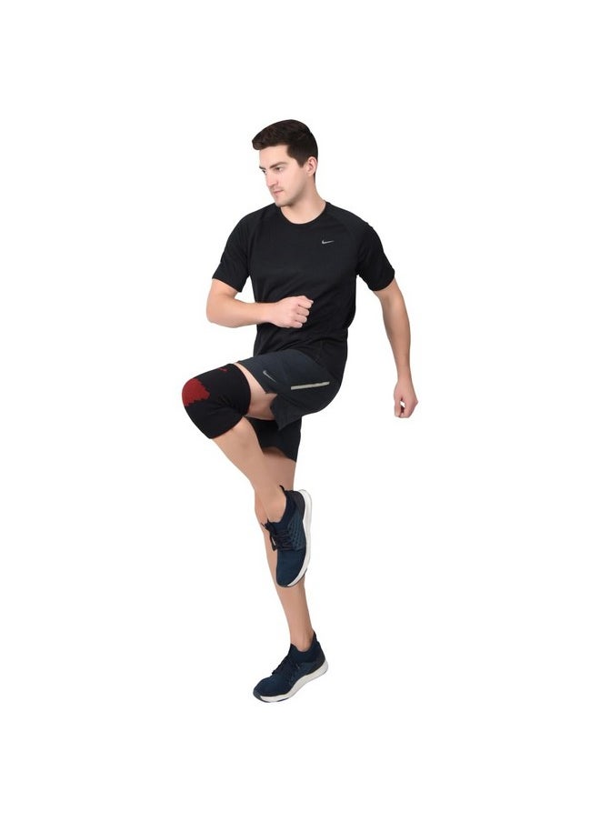AccuSure - AccuSure Knee Brace Compression Sleeve- Best Support for Arthritis, ACL, Gym, Running, Basketball, Meniscus Tear, Sports, Joint Pain Relief, Injury Recovery For Men, Women| single - Image 1