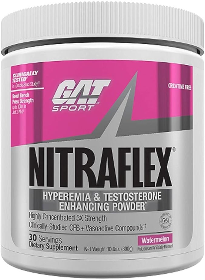 GAT SPORT NITRAFLEX 300 GRAM WATERMELON - Image 1