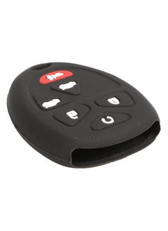 SOLDOUT Silicone Car Remote Key Keyless Fob Skin Holder Protector Cover Compatible with Chevrolet Tahoe 900 Traverse GMC Yukon 2007 Buick HHR Cadillac Pontiac Saturn (6 Button)  - Image 5