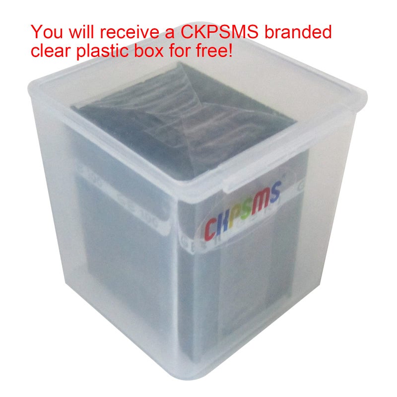 ckpsms GROZ-BECKERT Needle in CKPSMS Clear Plastic Box- 100 GROZ-BECKERT DBX1 16X257 1738 GEBEDUR Titanium Sewing Machine Needles (14/90) - Image 4