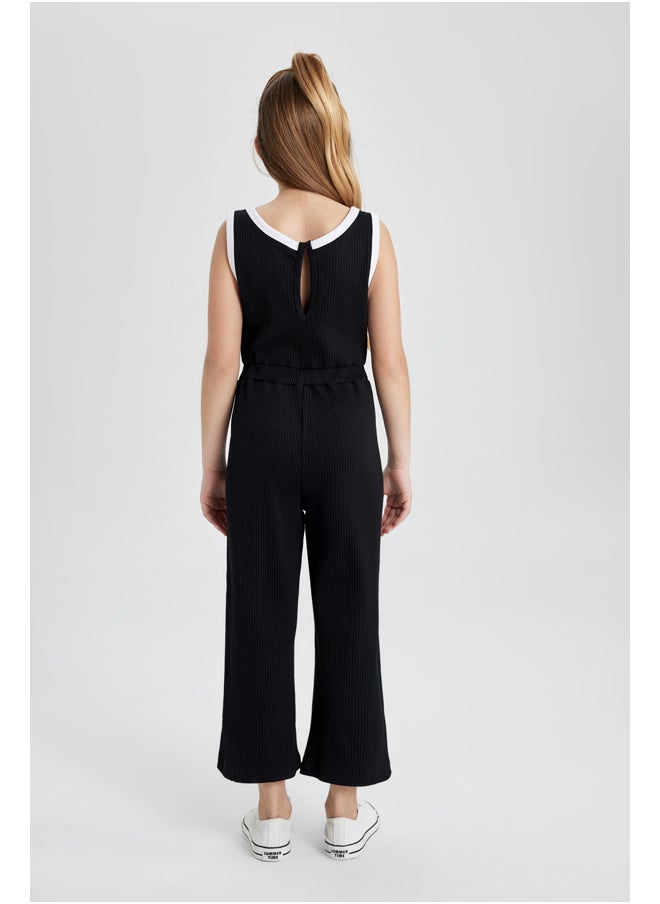 DeFacto Girl Regular Fit Sleeveless Jump Suit  - Image 4