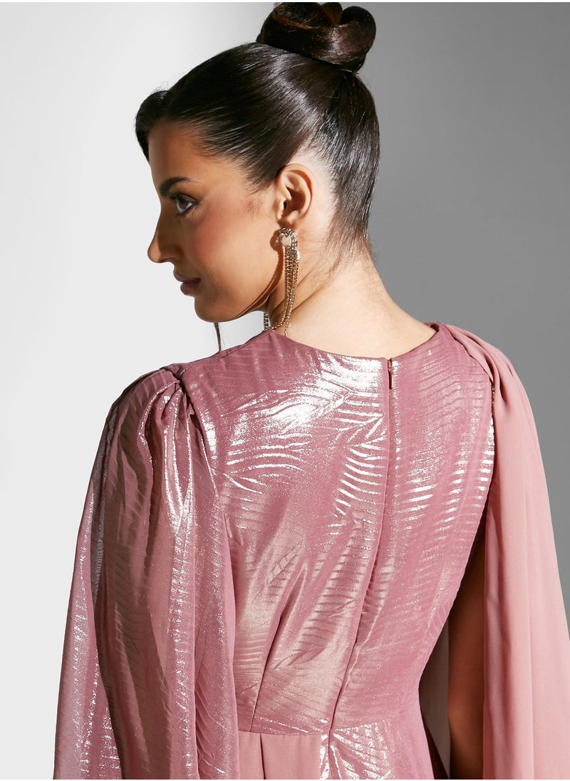 Namshi x - Gown With Draped Sleeve - Image 1