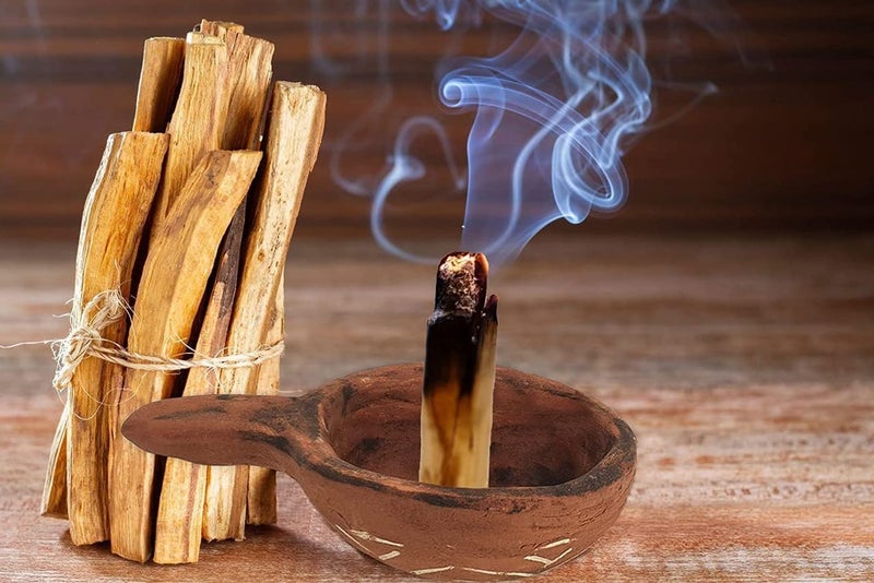 Natural & Organic Palo Santo Sticks | Holy Wood Incense Sticks | Palo Santo Sticks for Clear Negative Energy (Pack of 6) - Image 1