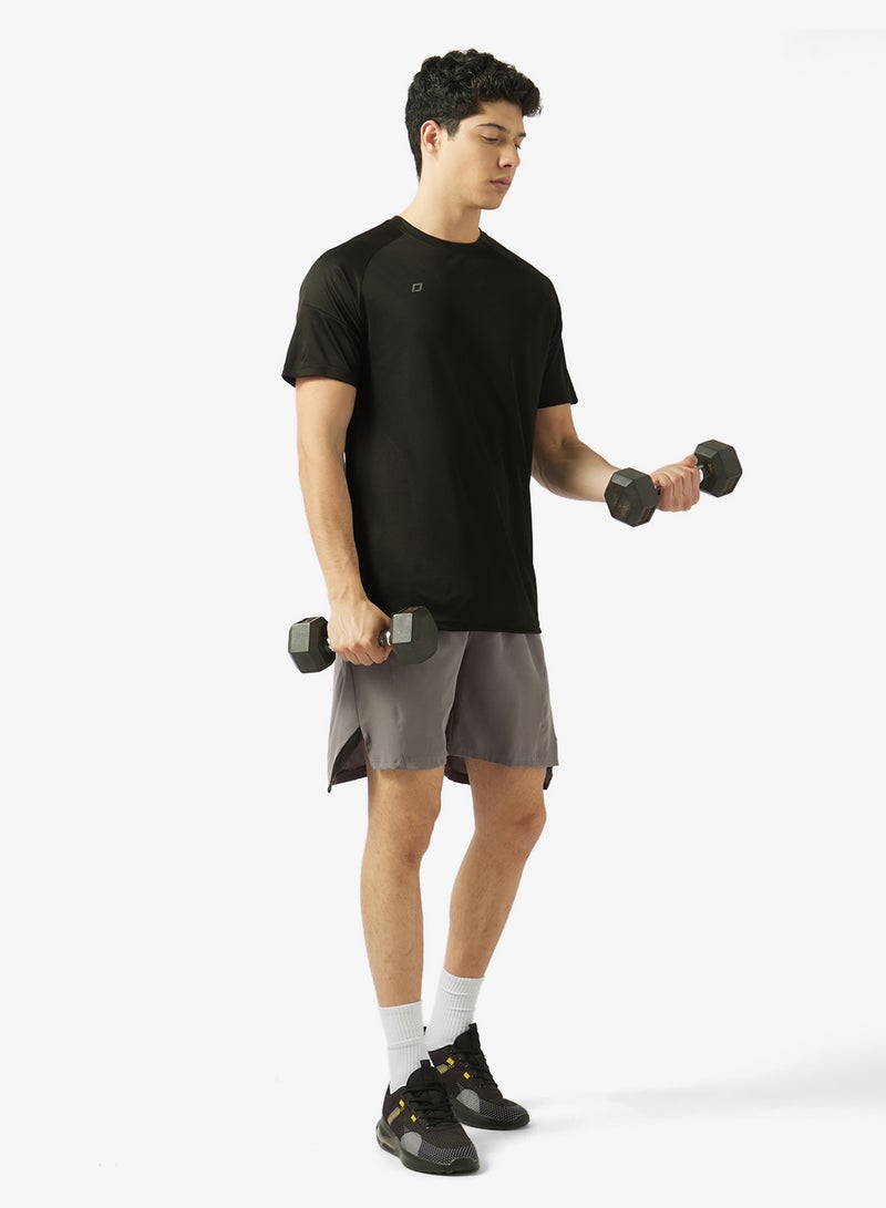 FRWD Side V Shape Cut Sweat Shorts - Image 2