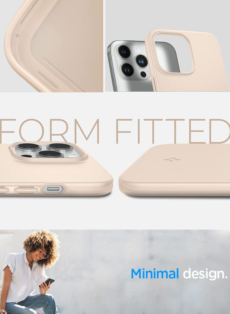 Spigen Thin Fit iPhone 14 Pro Case Cover - Sand Beige - Image 3