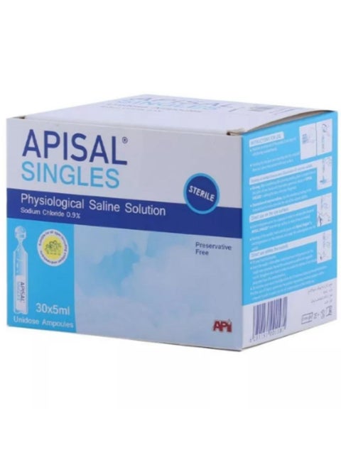 Apisal Singles for Saline Solution