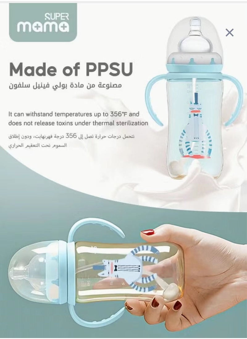 SUPERMAMA - PPSU Anti-flatulence Natural Baby Feeding Bottle - Image 1