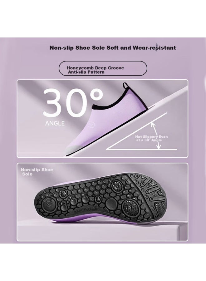 XUEXIMAN Xueximan Yoga Shoes Women Indoor Exercise Special Pilates Sports Shoes Skipping Rope Women Non-slip Soft Bottom Silent Running Fitness Shoes  - Image 5