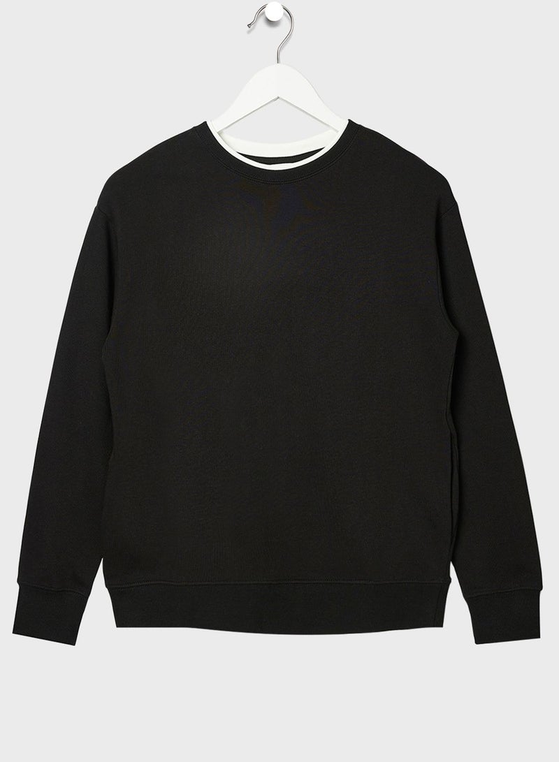MANGO Youth Long Sleeve Sweatshirt  - Image 1