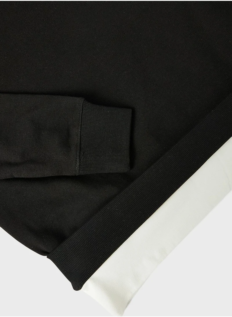 MANGO Youth Long Sleeve Sweatshirt