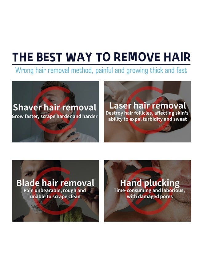 East Moon - Hair Removal Spray Foam，Painless Hair Removal Spray Armpit Gentle Hair Remover Refreshing Quick Hair Removal Spray, Safe Hair Depilatory For Male Underarm, Chest, Back, Legs 100ML - Image 1