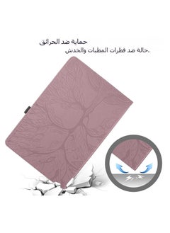 General Case compatible with Lenovo Idea Tab Pro 12.7-inch (2025) TB373FU TB375FC, 360-degree rotating stand PU leather foldable flat panel case Tree of Life patterned case  - Image 3