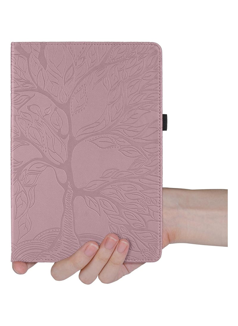 General - Case compatible with Lenovo Idea Tab Pro 12.7-inch (2025) TB373FU TB375FC, 360-degree rotating stand PU leather foldable flat panel case Tree of Life patterned case - Image 1