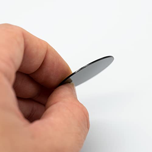 StayMax Round Aluminum Blank Tags Stamping Blanks Engraving Blanks 25 Pack (Black) - Image 5