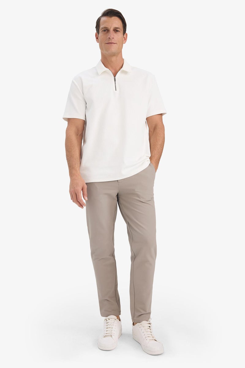 DeFacto Grey Man Jogger Ankle Length Trousers Casual - Image 2