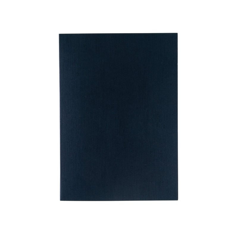 Fabriano Ecoqua Plus GlueBound Notebook 58 x 83 A5 Lined Navy - Image 2