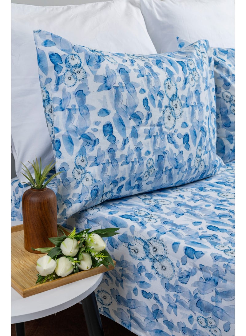 محلة طقم ملاية سرير كينج - 230*250 سم- 100% قطن مصري  ( 180TC) - Image 2